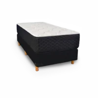 Sommier-Tower-Espuma-1plaza Sommier Black Espuma 100x190