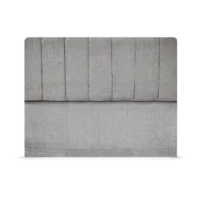 Respaldo Bastón Chenille Gris 100cm