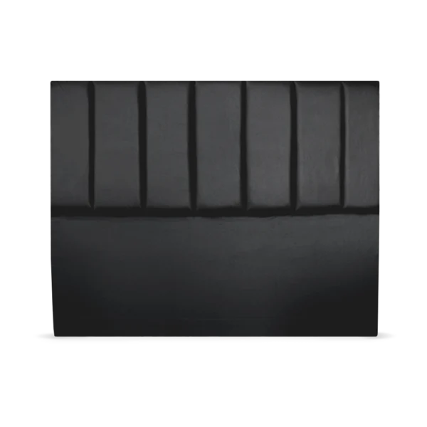 Respaldo Bastón | Ecocuero Negro 150cm