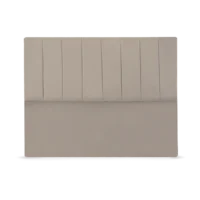 Respaldo Bastón Pana Beige 140cm