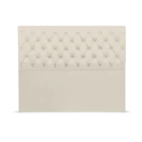 Respaldo Capitone Ecocuero Crudo 140cm Respaldo Capitone Ecocuero Crudo 140cm
