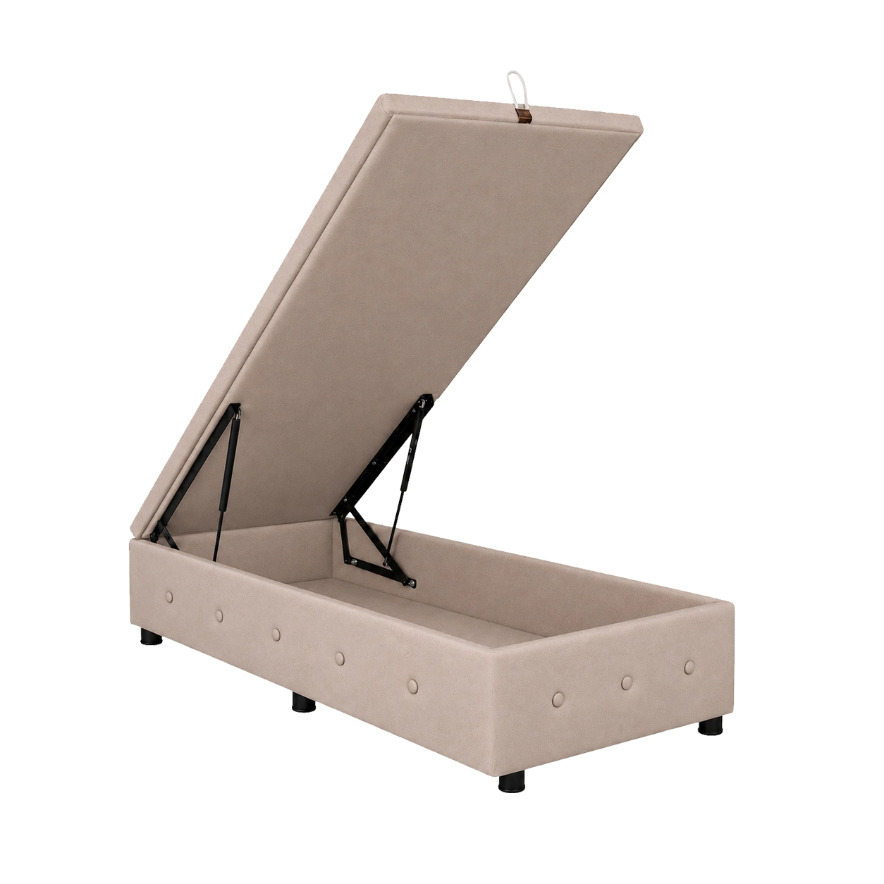 Sommier Baul | Beige 80x190