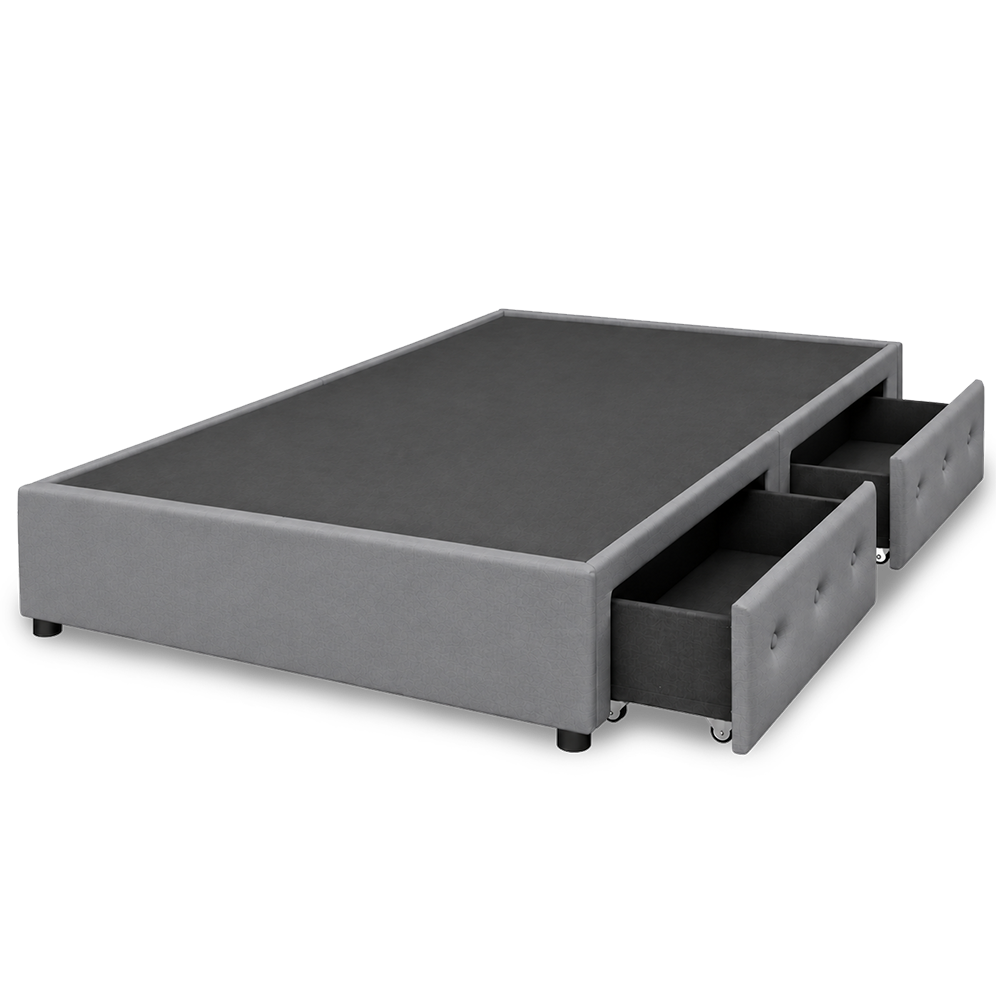 Cama Cajón | Gris 140x190