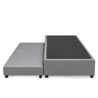 Cama carrito 80x190 gris frente Cama Diván | Gris 80x190