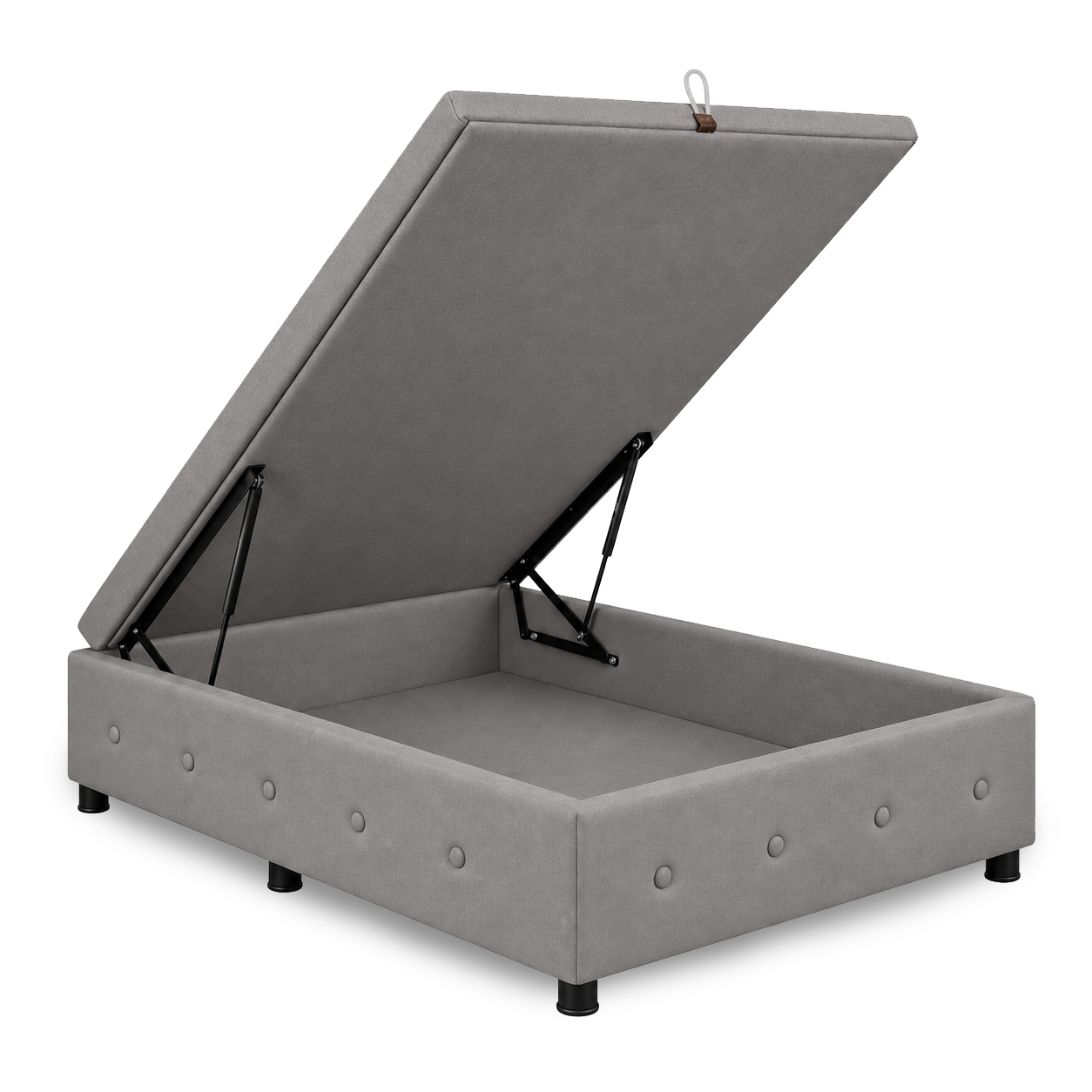 Cama Baúl | Gris 130x190